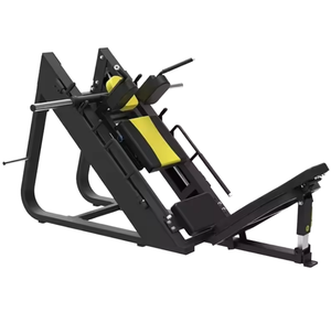 Gran oferta, máquina de sentadillas <span class=keywords><strong>Hack</strong></span> cargada con placa de acero, equipo de Fitness para gimnasio, <span class=keywords><strong>prensa</strong></span> de piernas deslizante <span class=keywords><strong>Hack</strong></span>, uso comercial, capacidad de 1,6 T antideslizante - Product Image 3