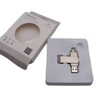 Clé USB 2 en 1 Type C, 16 Go, 32 Go, 64 Go, haute vitesse, USB 2.0, 3.1, clé USB pivotante, OTG