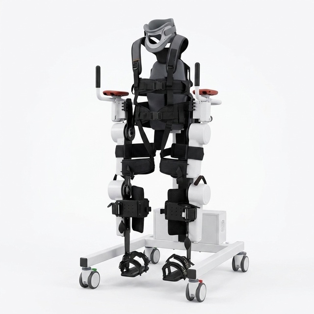Exoskeleton Manufacturer OEM Uses the Less Formalized Exoskeleton Robot for Physical Therapy Purposes.