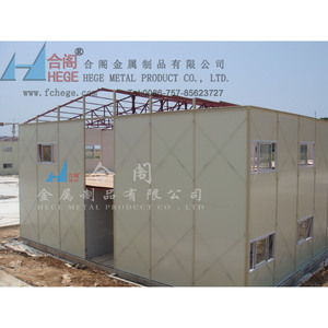 บ้านสำเร็จรูปแผงแซนวิชทรงสี่เหลี่ยมผืนผ้า ติดตั้งง่าย - Product Image 1