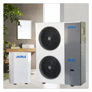 jiadele空气源热泵家庭卫生热水加热器用于家用分体热泵加热房子