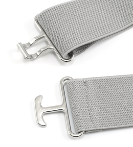 หัวเข็มขัดโลหะอัลลอยด์แบบวงคู่ขนาด 25 มม. สำหรับกระเป๋าเดินทางและกระเป๋าถือ สีเงิน ทนทานและเป็นมิตรกับสิ่งแวดล้อม ขายส่ง - Product Image 3