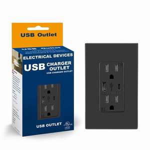 Toma de corriente Fahint FTR15C 3.6a Slim USB toma corriente para la <span class=keywords><strong>casa</strong></span> toma de corriente con tipo C y USB para muebles - Product Image 2