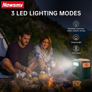 Newsmy DC to AC Power 180000mAh PD100W AC 220V Output สถานีไฟฟ้าพกพาสำหรับตั้งแคมป์กลางแจ้ง 700W - Product Image 2