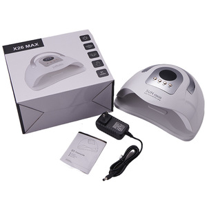 Directo de fábrica 380W 81LED Nail UV Sun X26 Max Nail Lamp Gel Polish Led Light Portable Nail Lamp para mujeres - Product Image 6