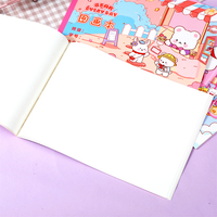 Carnet de dessin A4 vierge motif ours de dessin animé mignon 210*290mm 20 feuilles 80gsm Bloc de croquis et de gribouillage pour enfants Papier d'art Papeterie Vente en gros DEPAI