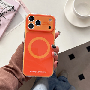เคสโทรศัพท์แม่เหล็ก IMD ลายดอกทานตะวันสีรุ้งไล่เฉดสีทอง รุ่นซัมเมอร์ สำหรับ iPhone 17 16 15 Pro Max  ฝาหลังแบบเลเซอร์  สำหรับสาวๆ - Product Image 4
