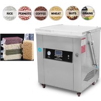 Machine à former des briques de riz sous vide DZ-770, fournie directement par le fabricant, pour l'emballage commercial des céréales et du riz.