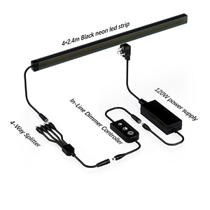 Lumière LED parfaite pour panneau acoustique, kit d'éclairage flexible à bande néon 24V CRI90 IP65 - Product Image 3
