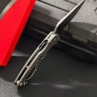Couteau d'extérieur en alliage d'aluminium CN SDC81, mini couteau de survie portable pour la randonnée et le camping