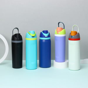 K137 Logo 24 Oz 32 Oz In Ấn Cách Điện Sip Trẻ Em Ấm Đun Nước Bằng Thép Không Gỉ <span class=keywords><strong>Flask</strong></span> Với Rơm Thể Thao Phích Ow Chai Nước - Product Image 4