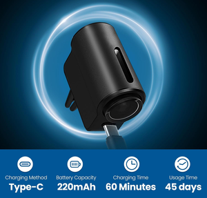 Máy khuếch tán hương thơm ô tô siêu âm USB mới, có thể sạc lại, tự động, kẹp cửa gió điều hòa - Product Image 6