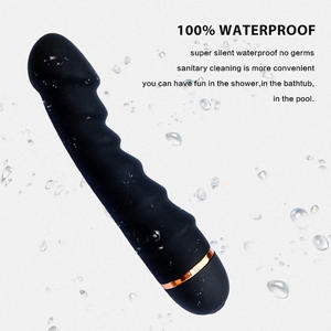 Multifrequenz Kleiner Mini Strapless Lustvoller Vibrierender Dildo Vibrator G-Punkt AV-Stab Massagegerät Lila Dildo Vibrator für Anale Stimulation - Product Image 4