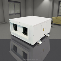 Deshumidificador Profesional de Techo de 240L, Secador de Aire Industrial por Conductos, para Gimnasios, Escuelas, Hospitales y Centros Comerciales