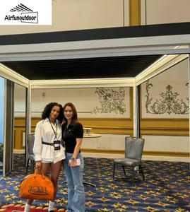 Airfun наружная моторизованная крыша для открытия и закрытия жалюзи со светодиодными лампами - Product Image 6