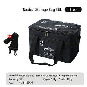 Bolsa de Almacenamiento Táctica para Exteriores de Gran Capacidad, 30L, Tela Oxford, Impermeable IPX-5, Grosor de 3mm, Anticolisión, para Tanque de Gasolina, Camping - Product Image 5