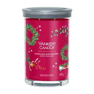 BOUGIE YANKEE-TUMBLER GRANDE 2 STOPPINI SPARLKING WINTERBERRY XMAS - Product Image 1
