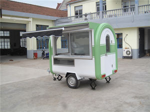 รถขายอาหารเคลื่อนที่แบบใหม่ ได้รับการรับรองมาตรฐาน CE ของจีน กำลังไฟ 1500 วัตต์ ความเร็ว 30 กม./ชม. - Product Image 4