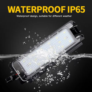 1 pièce, éclairage de plaque d'immatriculation LED, lampe de plaque d'immatriculation pour Dacia Sandero II Logan II 2013 2014 2015 2016 2017 2018 2019 2020 <span class=keywords><strong>2021</strong></span> - Product Image 2