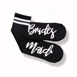 Wholesale Funny Wedding Party <strong>Brides</strong> Maid <strong>Socks</strong> Bachelorette Party Gifts Bridesmaid <strong>Bride</strong> Cotton Crew <strong>Socks</strong> - Product Image 5