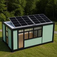 Maison préfabriquée modulaire extensible portable en panneaux sandwich pliables à montage rapide