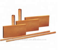 Plaque de bronze en cuivre béryllium CuZr C15000, norme ASTM, pour applications électroniques et de conditionnement, avec surface polie