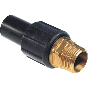 Junta de transición de latón PE roscada macho 1 \ "1/2X50 \" para aplicaciones de herramientas de torneado - Product Image 2