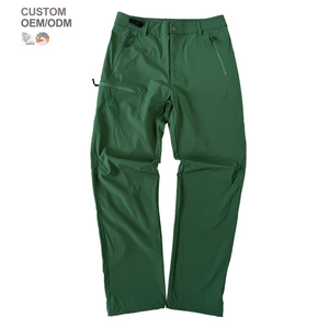 <span class=keywords><strong>Pantalon</strong></span> pour <span class=keywords><strong>femme</strong></span> en nylon vert <span class=keywords><strong>imperméable</strong></span>, coupe-vent et respirant, 160 g/m², tissé, décontracté, pour la <span class=keywords><strong>randonnée</strong></span> en plein air, personnalisable OEM/ODM - Product Image 2
