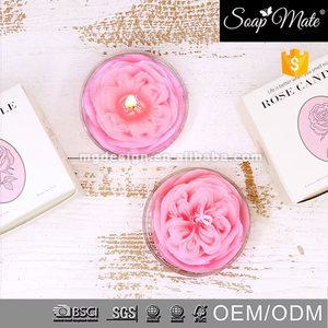 アロマセラピー無煙大豆ワックスローズ花型キャンドルロマンチックな誕生日ギフト香りキャンドル - Product Image 4