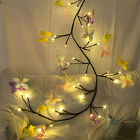 LED Light String IP65 Waterproof Tree Flashing Light 50m Starry Sky Christmas Lantern Festival Light