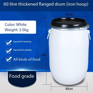 Multi-couleur disponible Cylindre à bride en plastique bleu en polyéthylène haute densité résistant à l'usure - Product Image 4