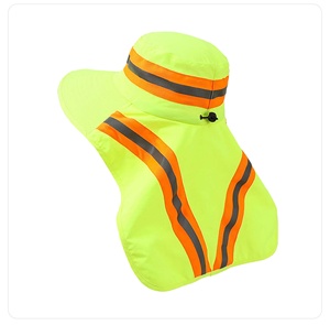 Chapeau de protection réfléchissant haute visibilité pare-soleil de protection UV à séchage rapide pour les travailleurs de la construction pêcheurs chapeau de soleil personnalisable - Product Image 5