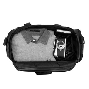 Bolsa de Viaje de Cuero PLAYMAX Unisex de Gran Capacidad con Compartimento Independiente para Zapatos, Ligera, Deportiva, para Gimnasio, Tipo Bandolera - Product Image 5