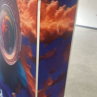 Aozhan Boîte à lumière LED publicitaire de style moderne Seg Exhibition for Pop Display Backdrop Banner for Trade Show Displays