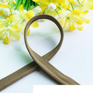 100 mètres/rouleau 1 cm de largeur élastique Polyester extensible <span class=keywords><strong>ruban</strong></span> <span class=keywords><strong>sergé</strong></span> tissu <span class=keywords><strong>ruban</strong></span> passepoil cordon bande d'emballage pour canapé rideau couette - Product Image 6