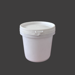 Cubeta de Plástico de 1 Litro Innopack de Grado Alimenticio con <span class=keywords><strong>Tapa</strong></span> y Asa, Reciclable, para Pintura, Certificación ISO - Product Image 1