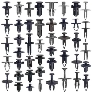 Universal Plastic Fender Clips Push Bumper Fastener Rivet Clips Body Retainer Bumpers Clips