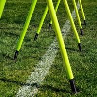 Matériel d'entraînement de football, ensemble de poteaux d'agilité Salom, poteaux d'entraînement d'agilité pour le football