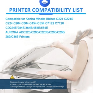 Unité de tambour compatible DR512 pour Konica Minolta Bizhub C224, C224e, C284, C284e, C364, C454, C554. - Product Image 6