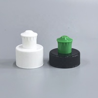 24/410 28/400 Capuchon en plastique lisse 28/410 nervuré avec bec verseur à 4 trous pour bouteille à presser
