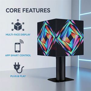 Pantalla LED Cúbica Personalizada P2.5 P3 P3.91 P4.81, Tamaño No Estándar <span class=keywords><strong>para</strong></span> Decoración de Escaparates, Centros Comerciales, Cabinas de <span class=keywords><strong>Fotos</strong></span>, Exhibición de Imagen de Marca - Product Image 3