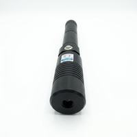 Laser bleu portable longue portée rechargeable avec clés de sécurité et batterie rechargeable 18650
