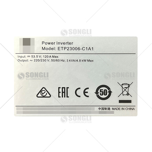 Onduleur <span class=keywords><strong>de</strong></span> système d'alimentation télécom Subrack 6KVA ETP23006-C1A1 onduleur solaire hybride avec 50A sortie unique 48V onduleur - Product Image 5