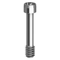 Sekrup Abutment Gigi Tahan Korosi Internal Hex Grade 5 Ti Implant Prosthetic Retaining Bolt