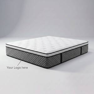 Colchón Híbrido de Muelles Ensacados Moderno para Hospital y Dormitorio con Tela de Algodón Fresca, Garantía de 10 Años, Enrollado en Caja SNL - Product Image 1