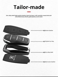 Convient pour la coque de clé BYD Song DM, étui de clé en métal, coque de protection - Product Image 5