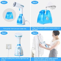 Mini vapeur de vêtements de vapeur de vêtement de chaleur rapide debout de voyage pratique