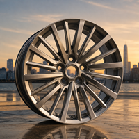 Rines Deportivos Premium de 18 Pulgadas, Aleación 5*120, Offset 35, Tecnología Flow Forming, Personalizados, Color Plata, para Cadillac, Sedán y SUV de Lujo