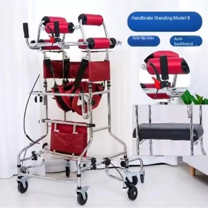 Walker for Adults Walking Aid Modern Multifunctional Foldable Height Adjustable Walker, Elderly Walking Aid - Product Image 1