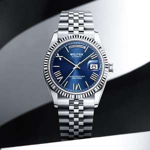 Orologi Meccanici Automatici di Lusso da <span class=keywords><strong>Uomo</strong></span> con Vetro Zaffiro e <span class=keywords><strong>Oro</strong></span> 18K, <span class=keywords><strong>Orologio</strong></span> Meccanico più Popolare per <span class=keywords><strong>Uomo</strong></span> - Product Image 6